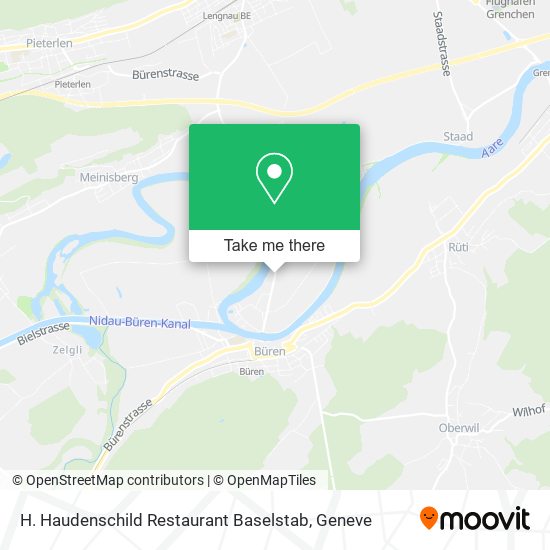 H. Haudenschild Restaurant Baselstab map