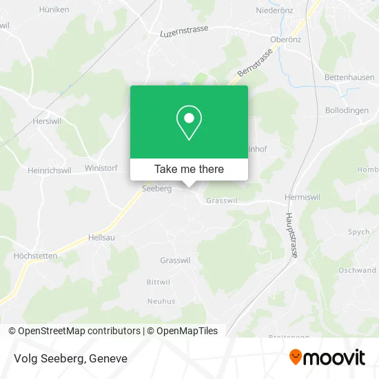 Volg Seeberg map