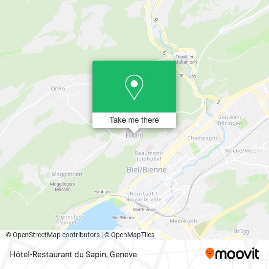 Hôtel-Restaurant du Sapin map