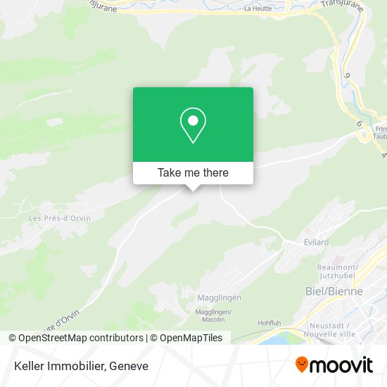 Keller Immobilier map