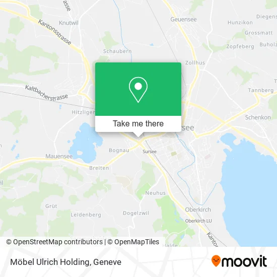 Möbel Ulrich Holding map