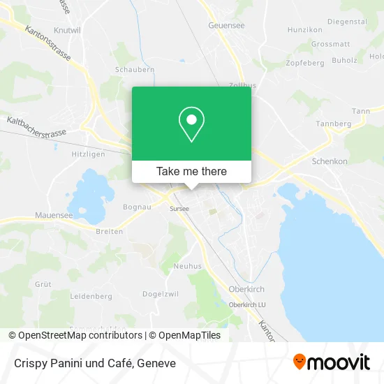 Crispy Panini und Café map