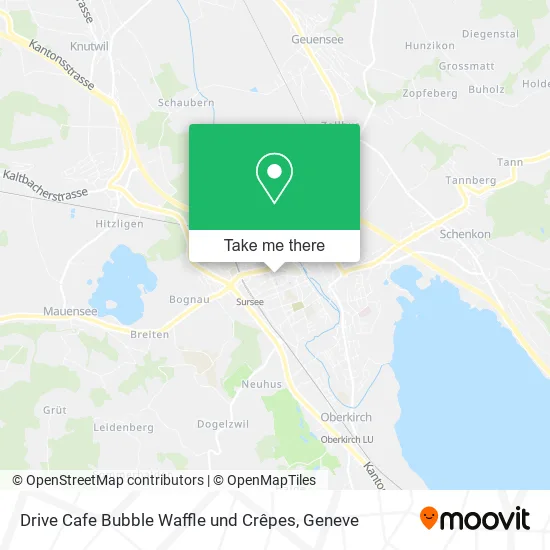 Drive Cafe Bubble Waffle und Crêpes plan