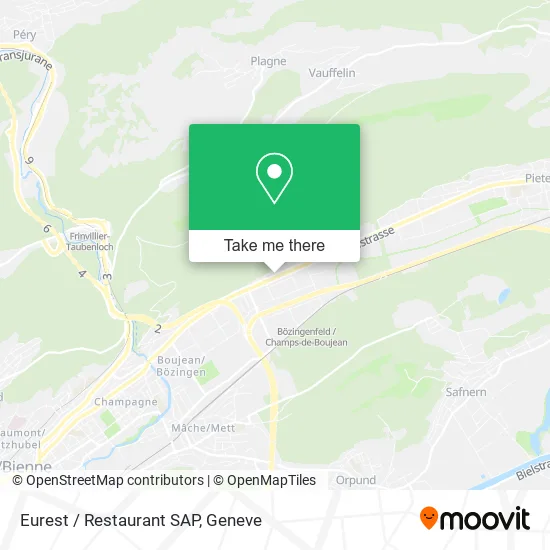 Eurest / Restaurant SAP map