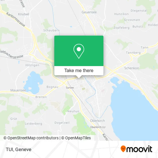 TUI map
