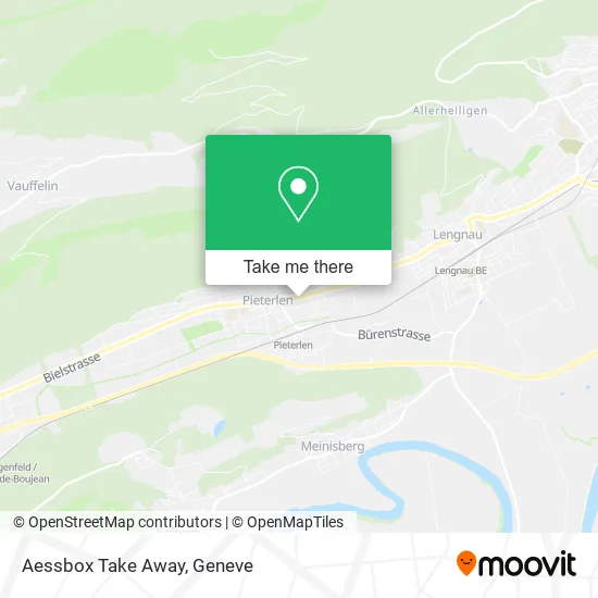 Aessbox Take Away map