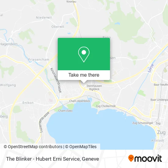 The Blinker - Hubert Erni Service map