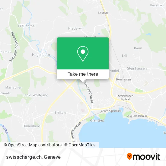 swisscharge.ch map