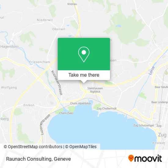 Raunach Consulting map