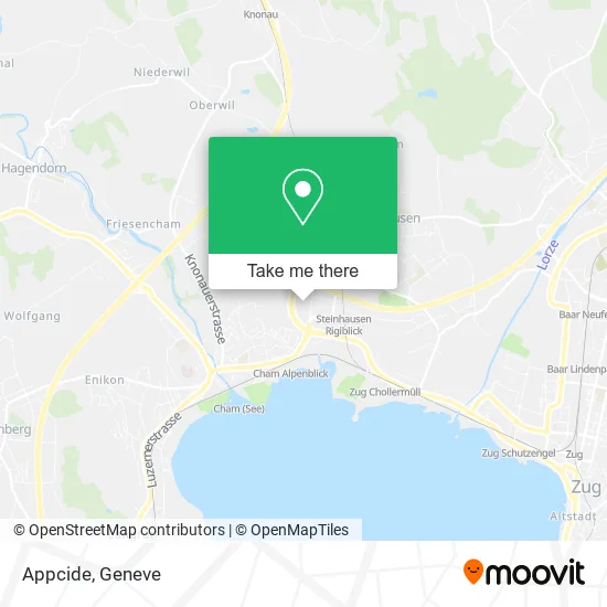 Appcide map