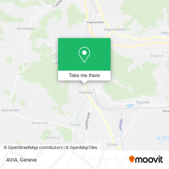 AVIA map