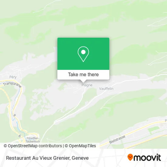 Restaurant Au Vieux Grenier map