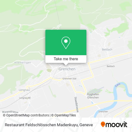 Restaurant Feldschlösschen Madenkuyu map