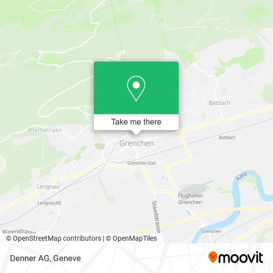 Denner AG map