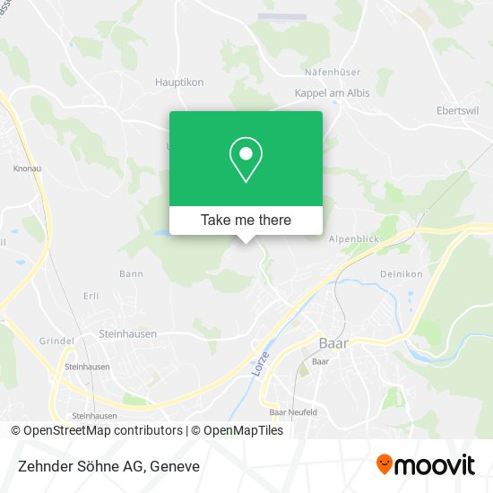 Zehnder Söhne AG map