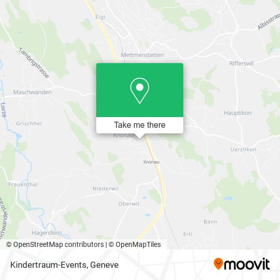 Kindertraum-Events map