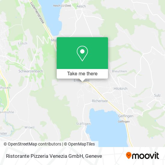 Ristorante Pizzeria Venezia GmbH map