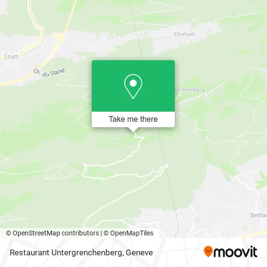 Restaurant Untergrenchenberg map