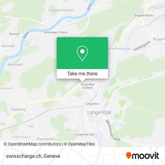 swisscharge.ch map