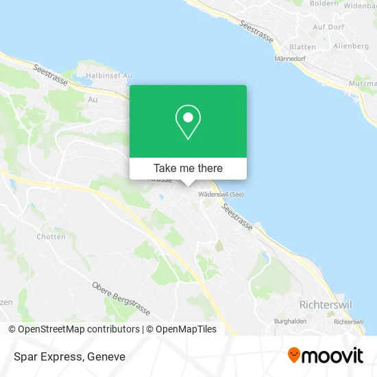 Spar Express map