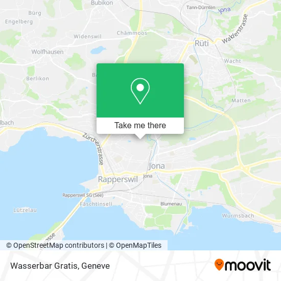 Wasserbar Gratis map