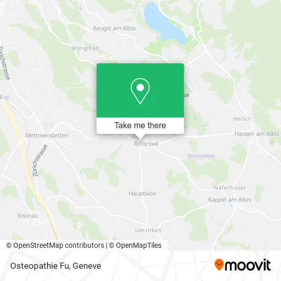 Osteopathie Fu map