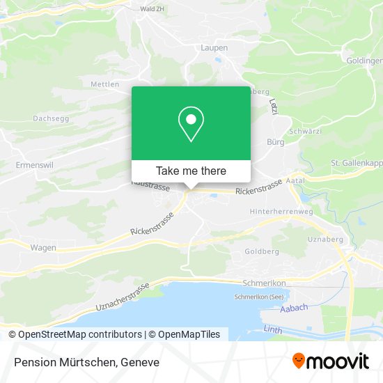 Pension Mürtschen map