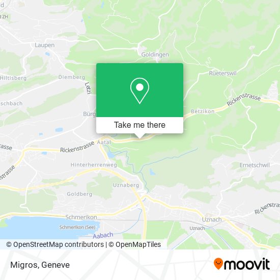 Migros map