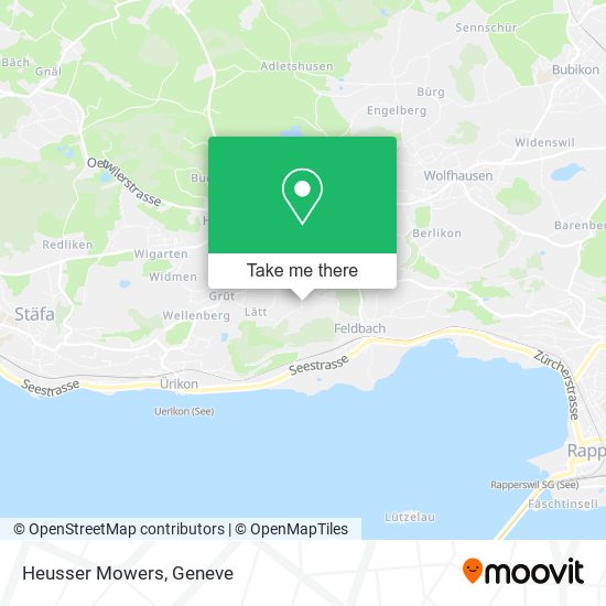 Heusser Mowers map