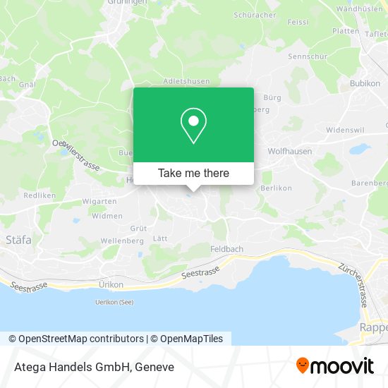 Atega Handels GmbH map