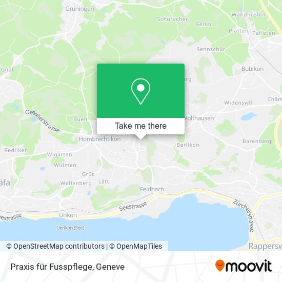Praxis für Fusspflege map