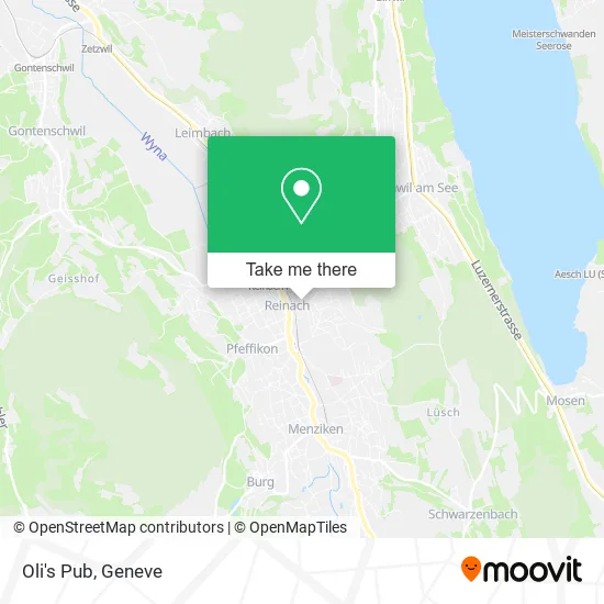 Oli's Pub plan