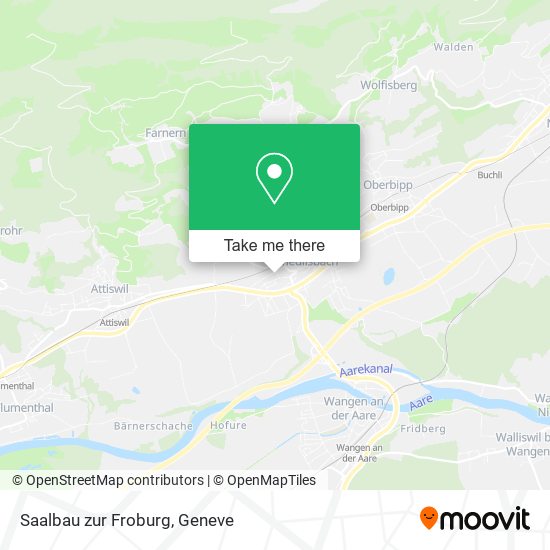 Saalbau zur Froburg map