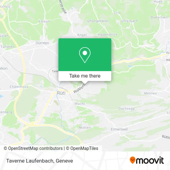 Taverne Laufenbach map