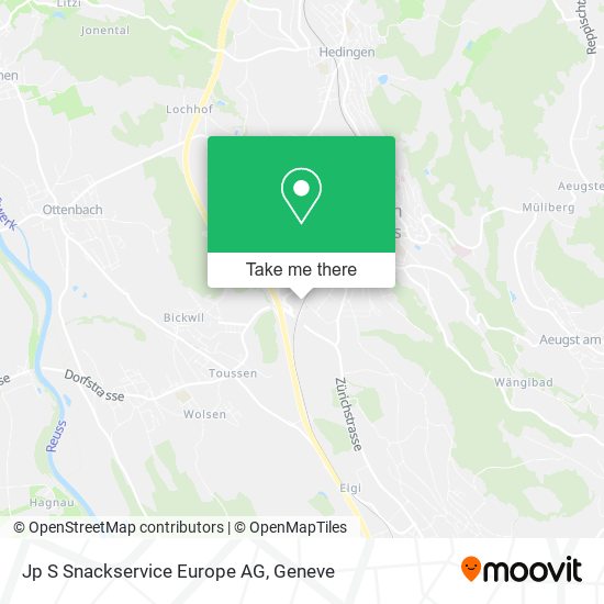 Jp S Snackservice Europe AG map