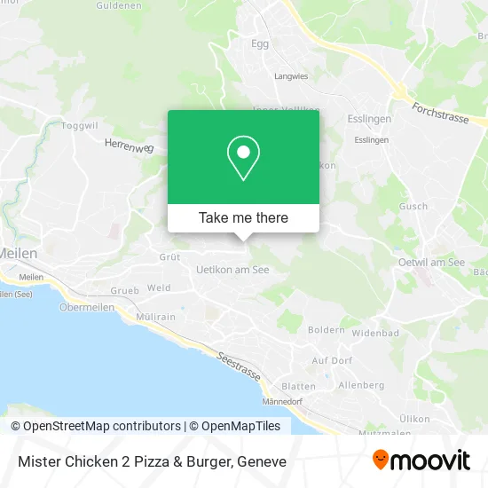 Mister Chicken 2 Pizza & Burger map