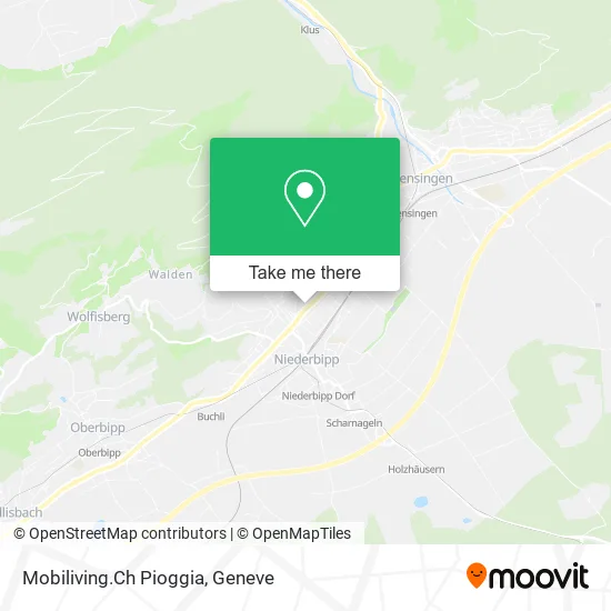 Mobiliving.Ch Pioggia map