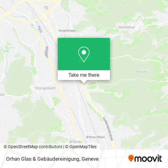 Orhan Glas & Gebäudereinigung plan