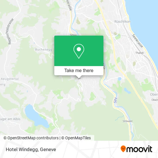 Hotel Windegg map