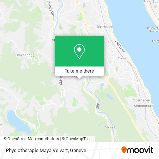 Physiotherapie Maya Velvart map