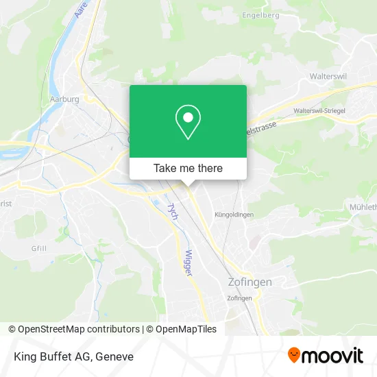 King Buffet AG map