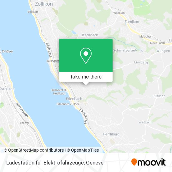 Ladestation für Elektrofahrzeuge map