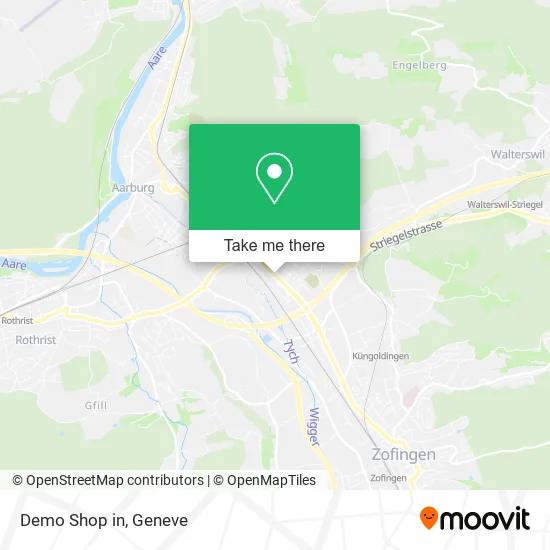 Demo Shop in plan