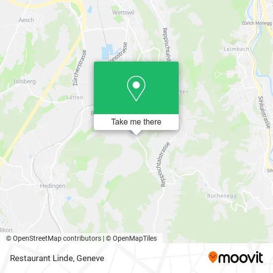 Restaurant Linde map