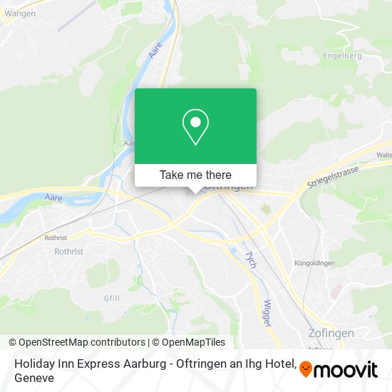 Holiday Inn Express Aarburg - Oftringen an Ihg Hotel map