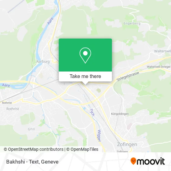 Bakhshi - Text map