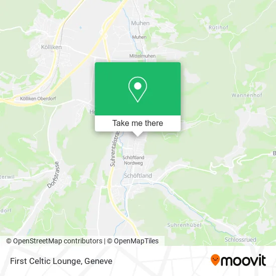 First Celtic Lounge map