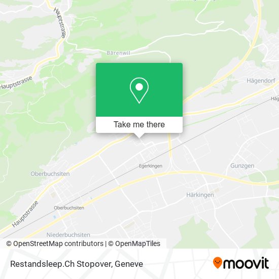 Restandsleep.Ch Stopover map