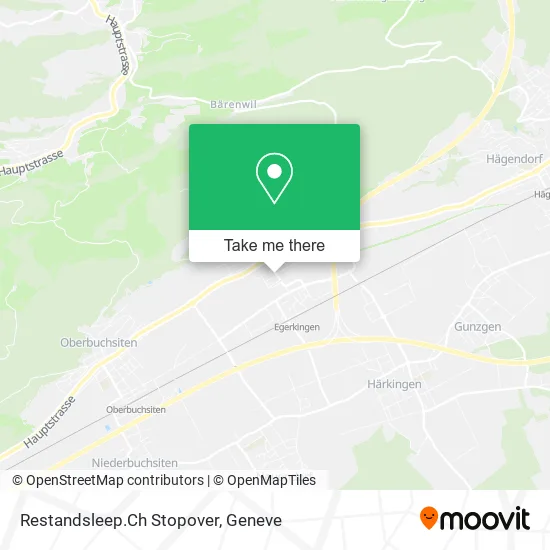 Restandsleep.Ch Stopover map