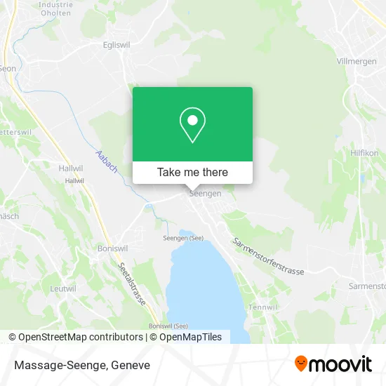 Massage-Seenge map
